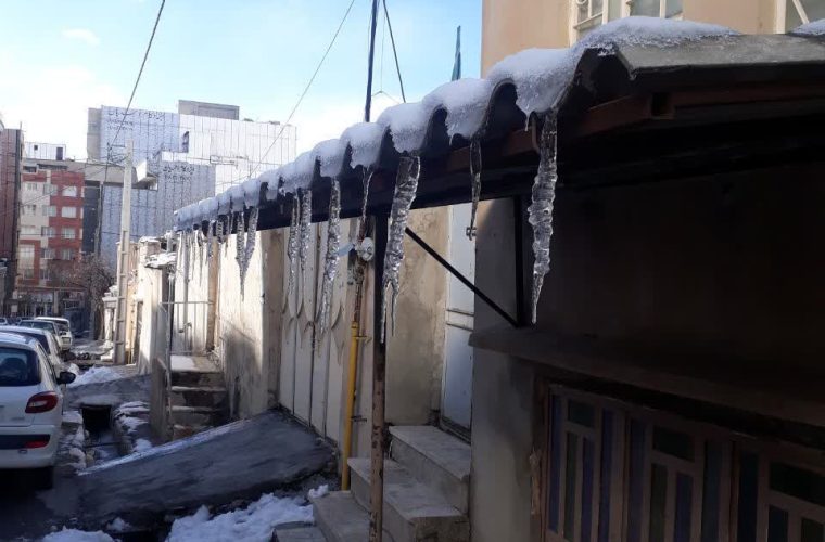 تصاویری از یخبندان در ایلام