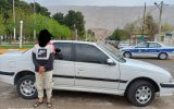 توقیف خودرو با رانندەی ١٠ ساله
