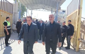 استاندار ایلام وارد کشور عراق شد