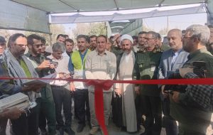 بیمارستان تخصصی و فوق تخصصی سپاه در مرز مهران افتتاح شد