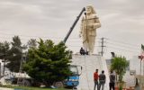 ادای دین به پدر شعر کردی ایلام؛ تندیس غلام‌رضاخان ارکوازی در ایلام نصب شد