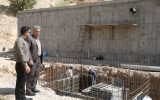 مخزن یک‌هزار مترمکعبی قوچعلی شهر ایلام وارد مدار بهره‌برداری شد